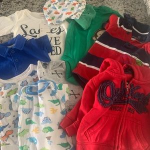 Baby boy clothes NB, 0-3, 3-6